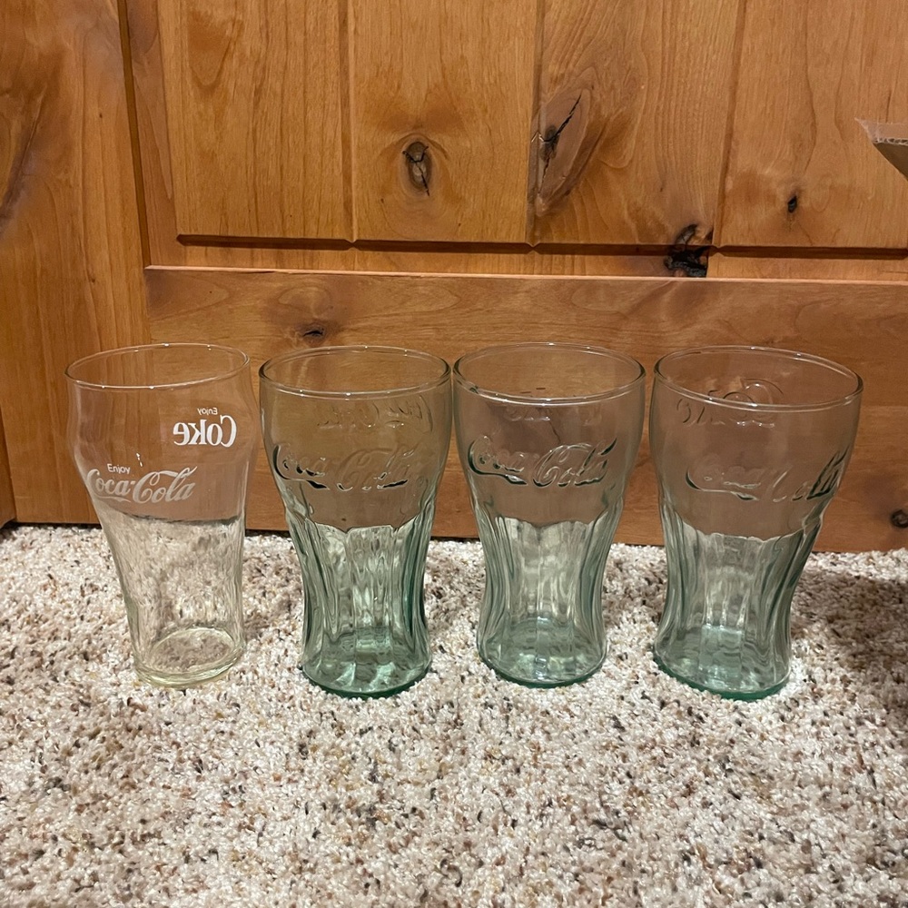 Coca Cola Glass Set
